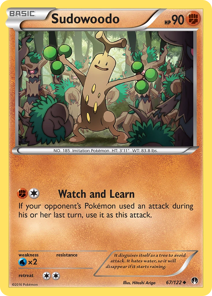Sudowoodo, 067/122