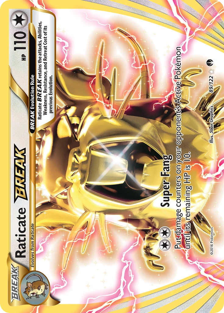 Raticate BREAK, 089/122