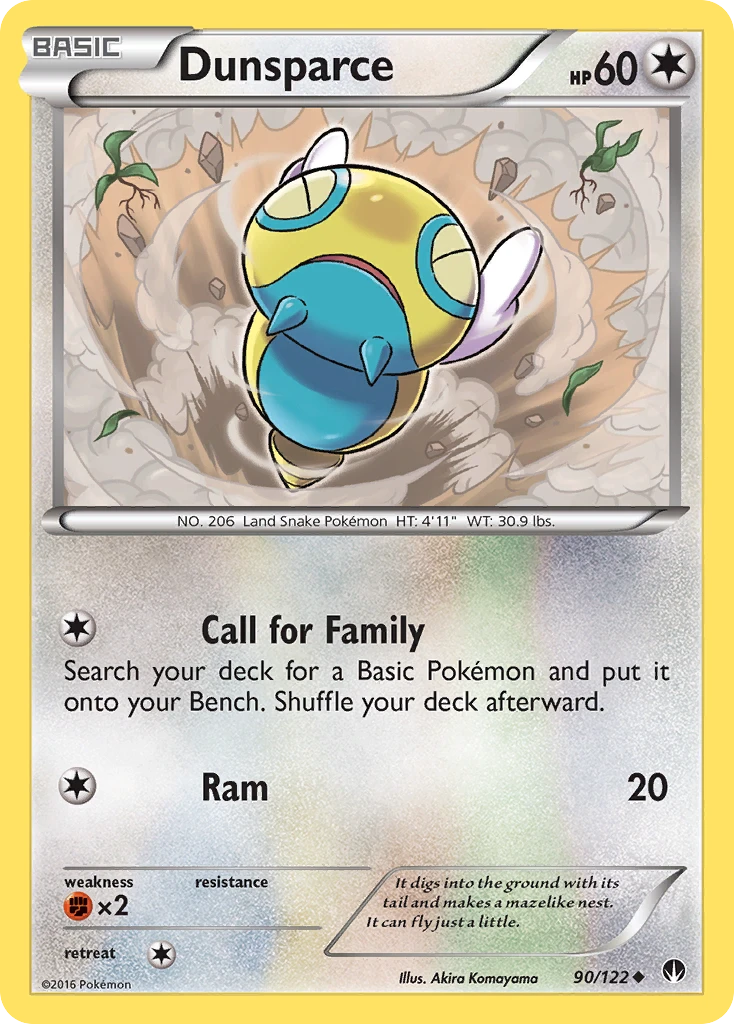 Dunsparce, 090/122