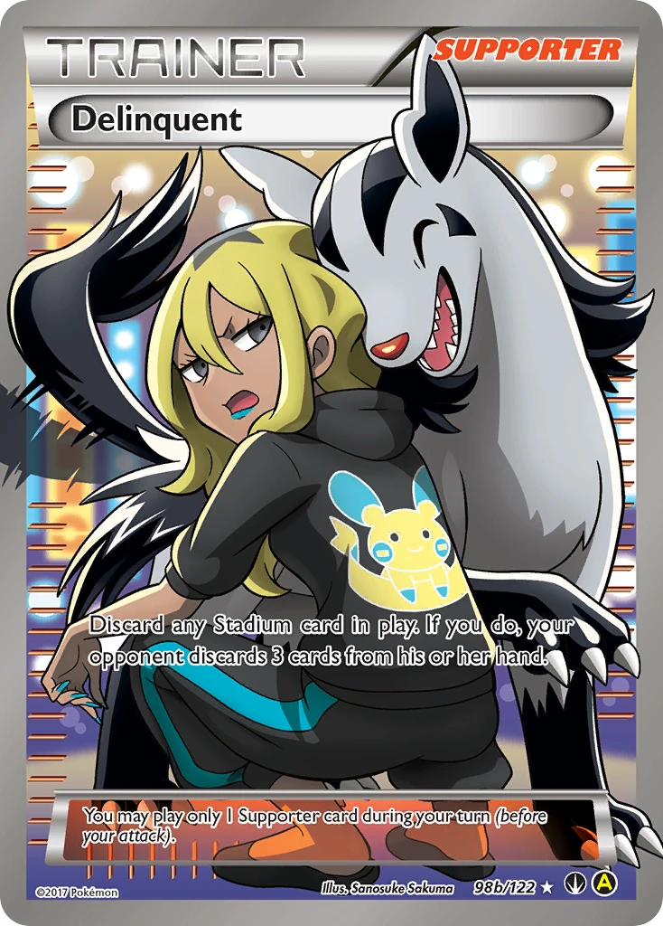 Delinquent, 98b/122