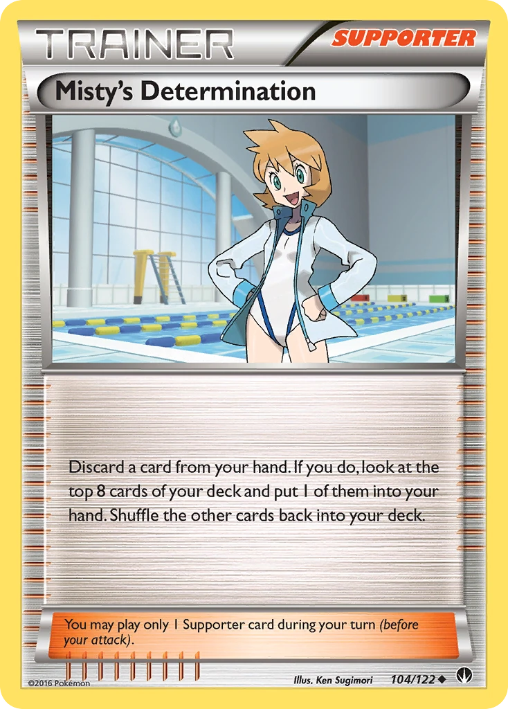 Misty's Determination, 104/122