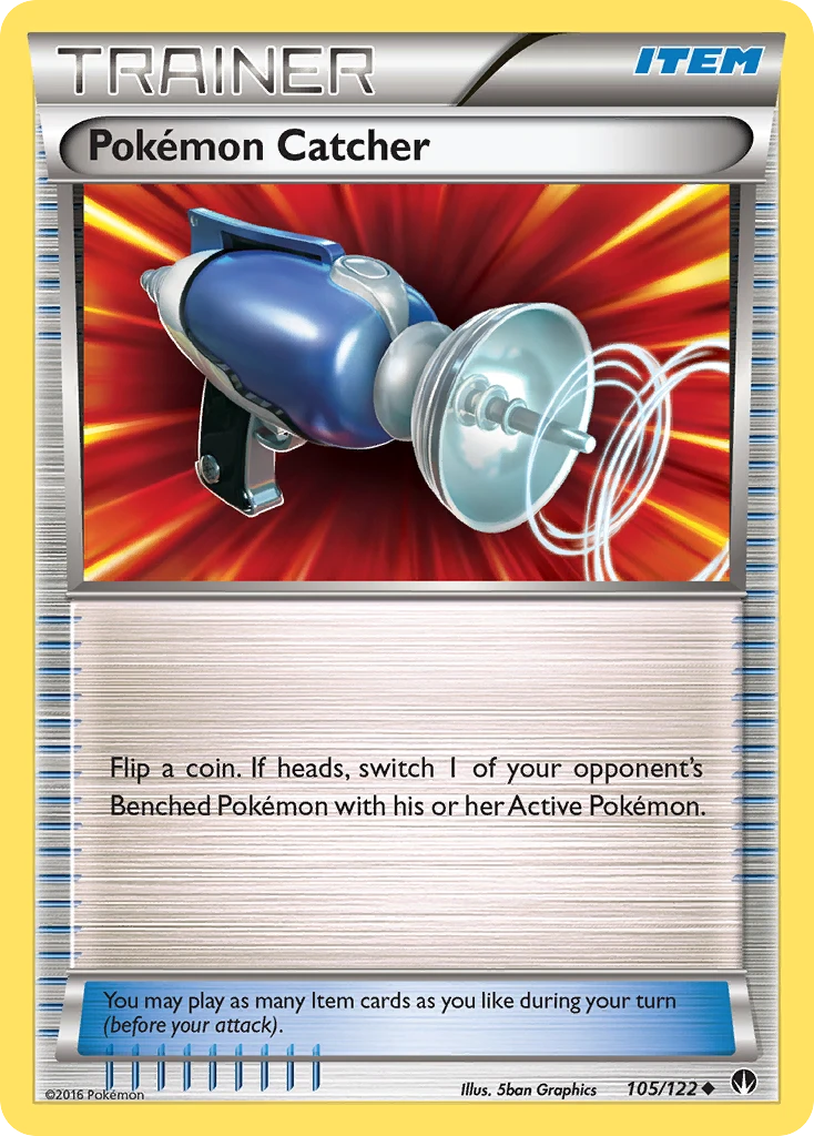 Pokémon Catcher, 105/122