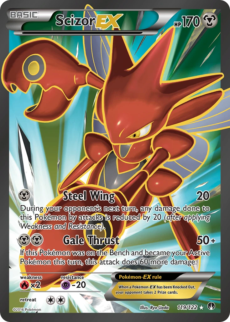 Scizor-EX, 119/122