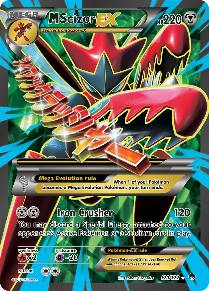M Scizor-EX, 120/122