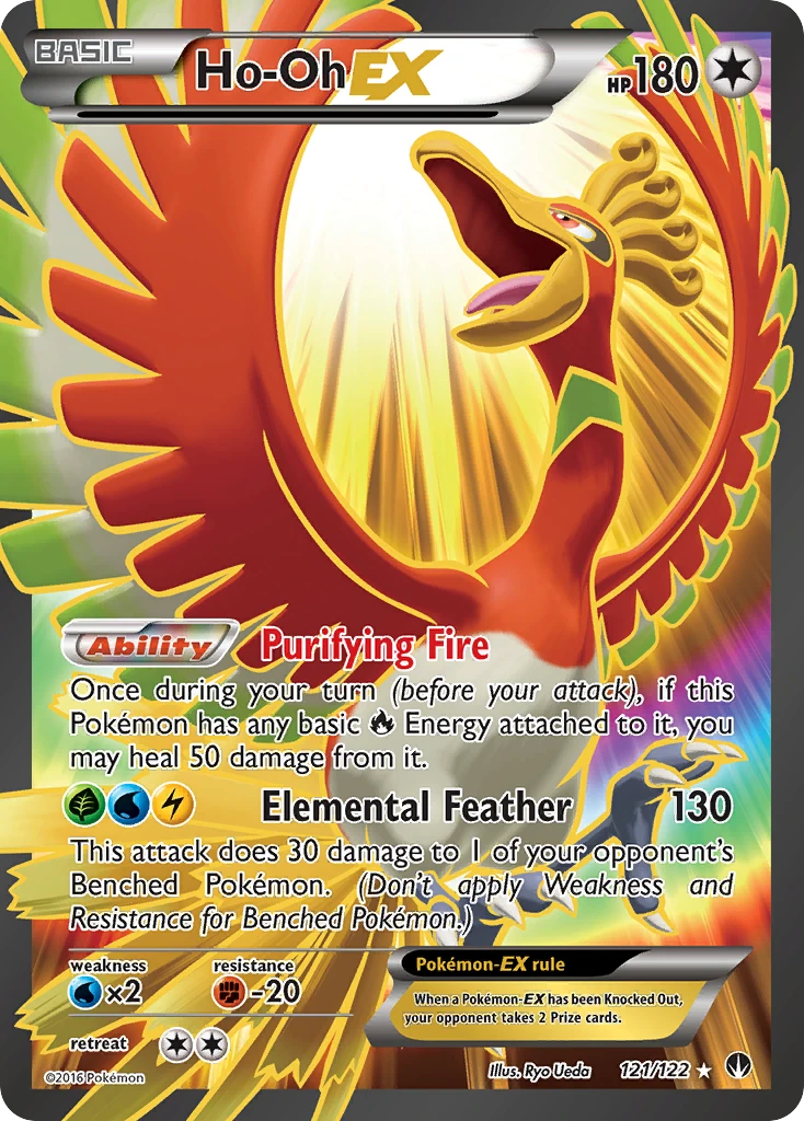 Ho-Oh-EX, 121/122