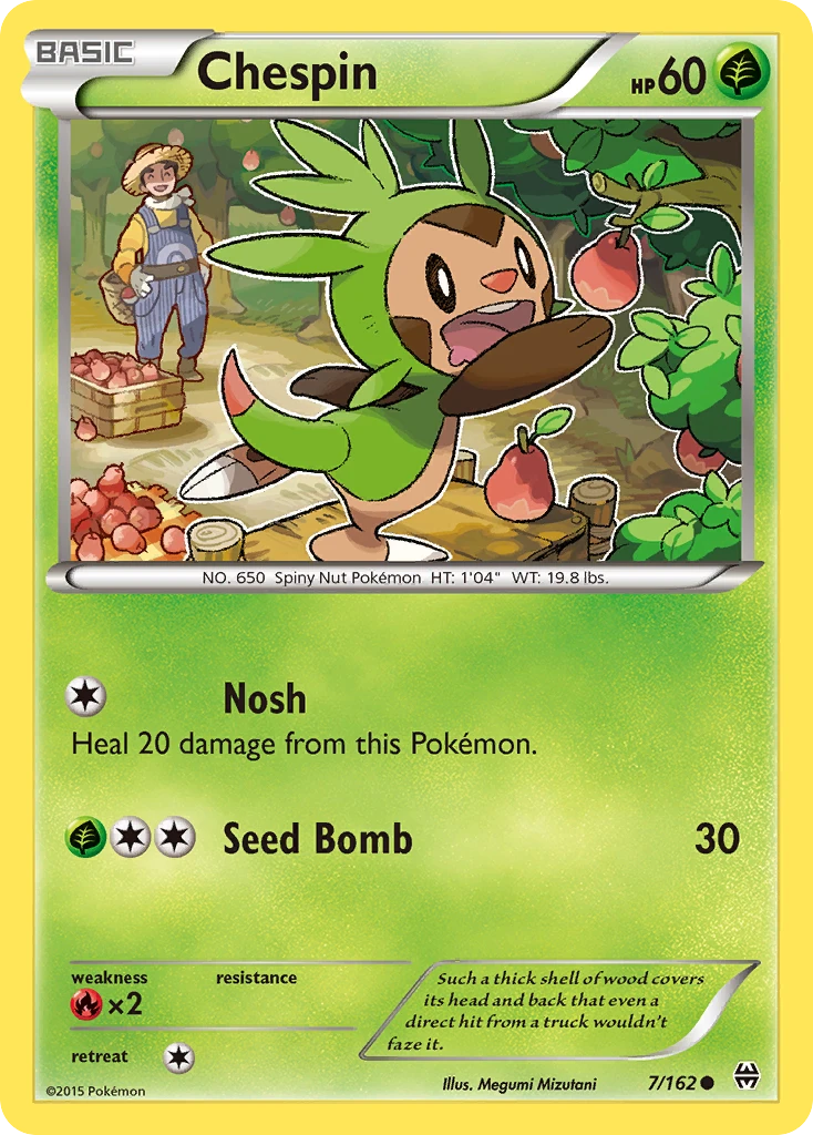 Chespin, 007/162