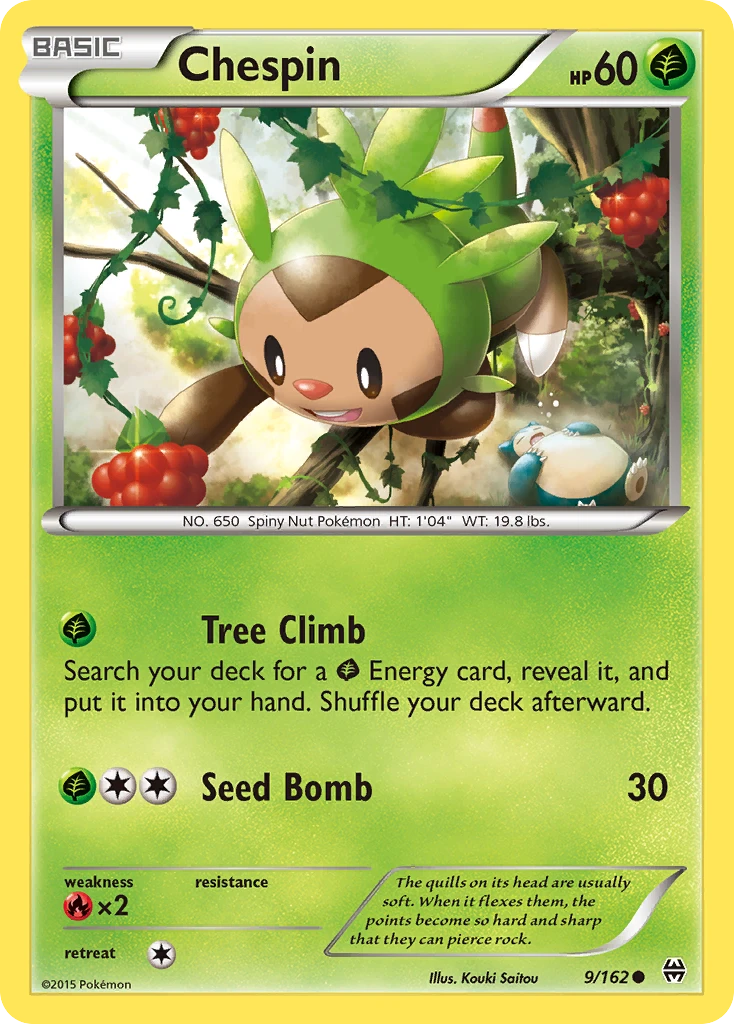 Chespin, 009/162