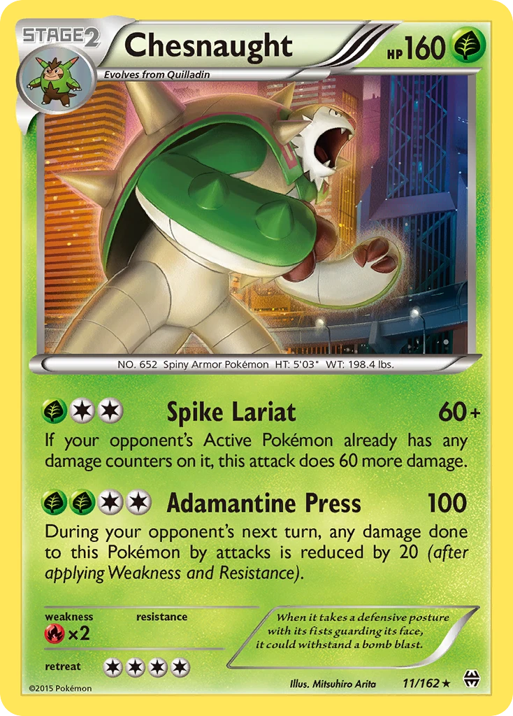 Chesnaught, 011/162