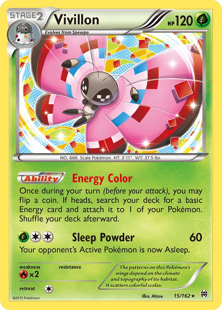 Vivillon, 015/162
