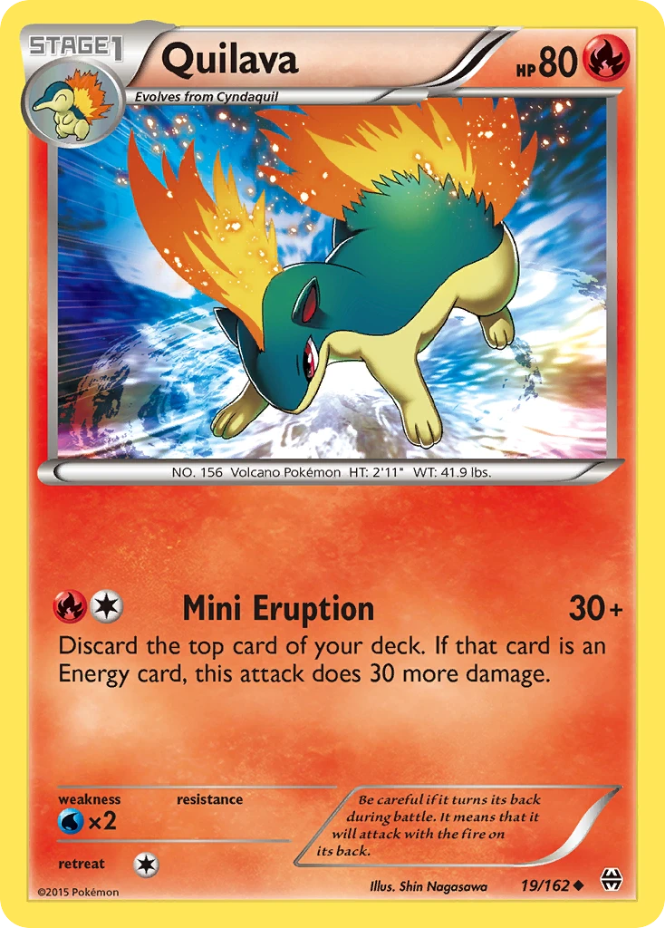 Quilava, 019/162
