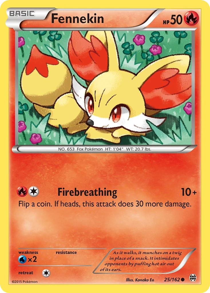 Fennekin, 025/162