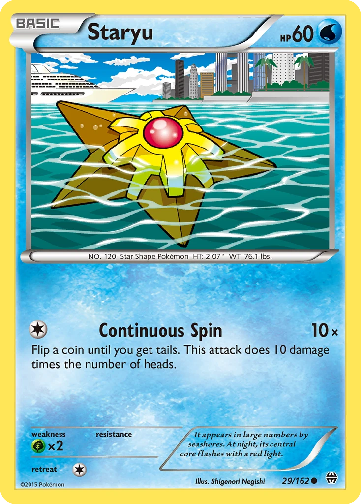 Staryu, 029/162