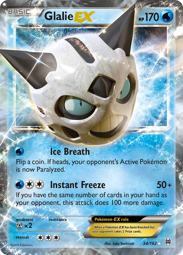 Glalie-EX, 034/162