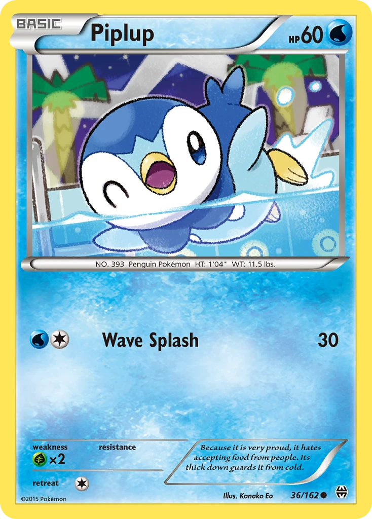 Piplup, 036/162