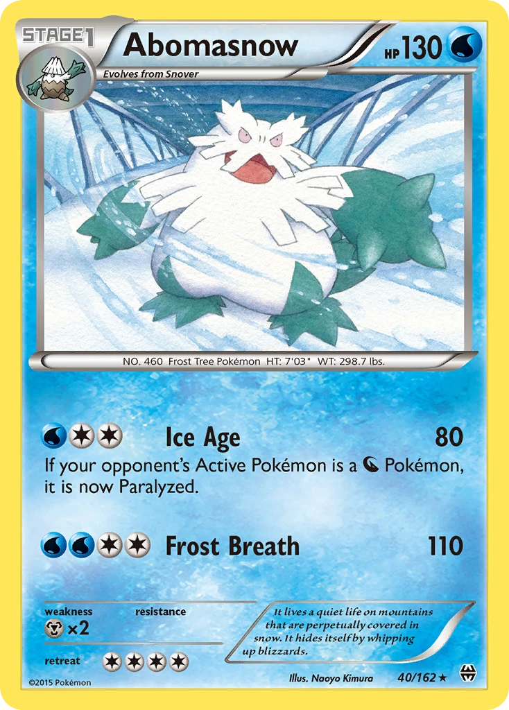 Abomasnow, 040/162