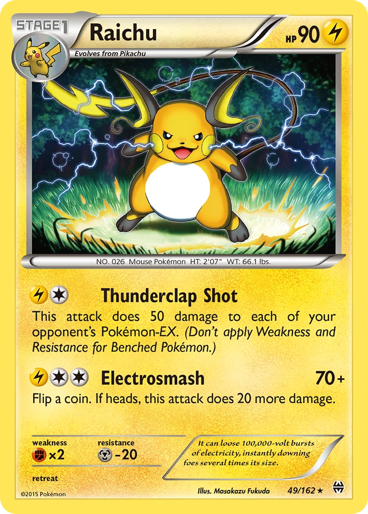 Raichu, 049/162