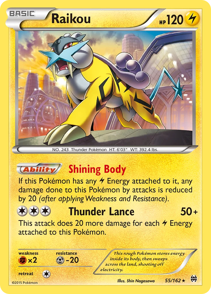 Raikou, 055/162
