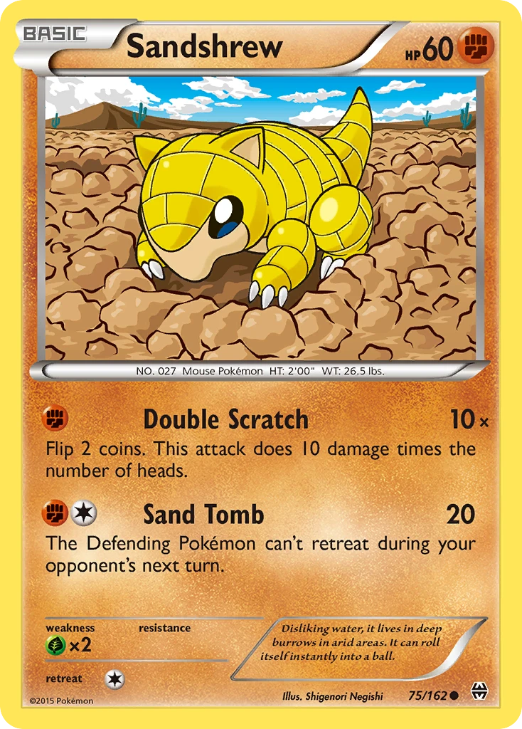 Sandshrew, 075/162