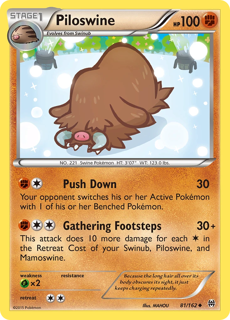 Piloswine, 081/162