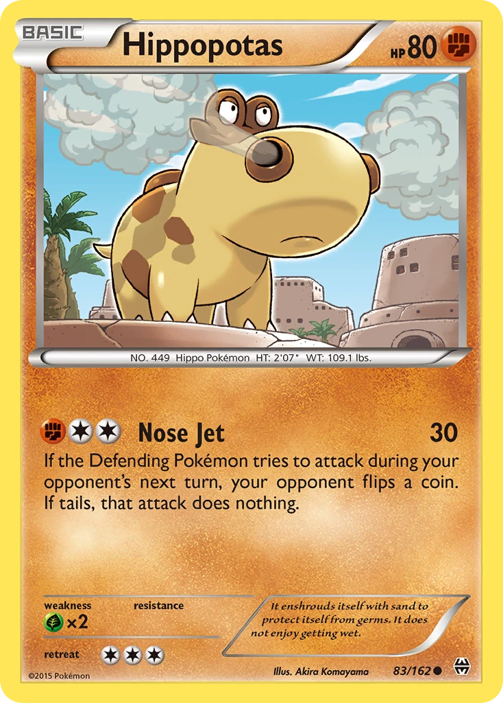 Hippopotas, 083/162