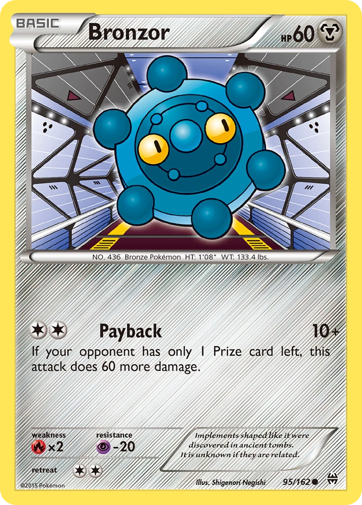 Bronzor, 095/162