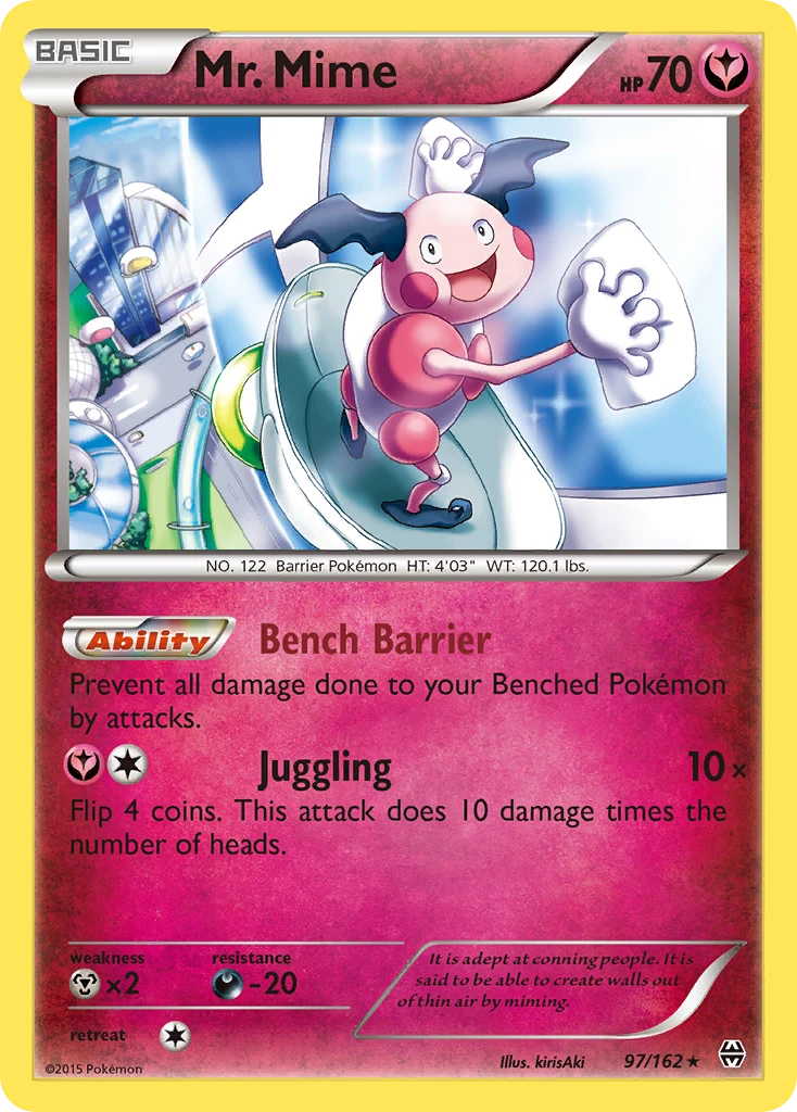 Mr. Mime, 097/162