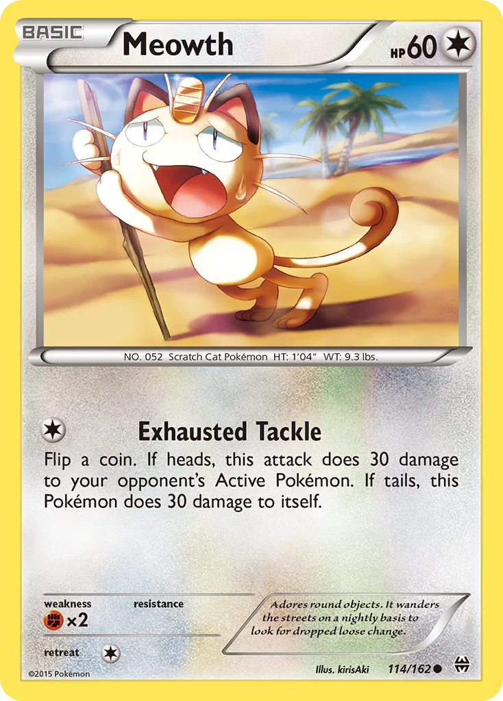 Meowth, 114/162