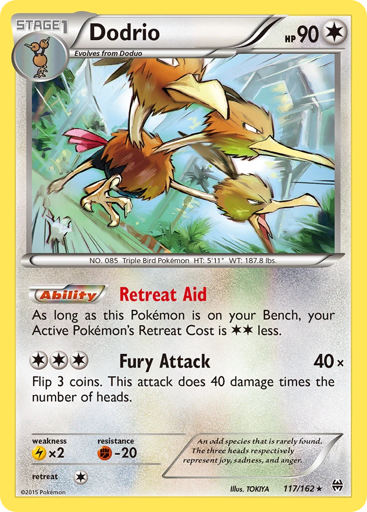 Dodrio, 117/162