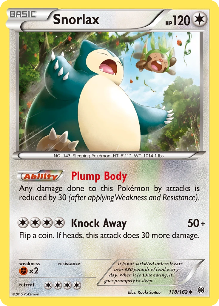 Snorlax, 118/162