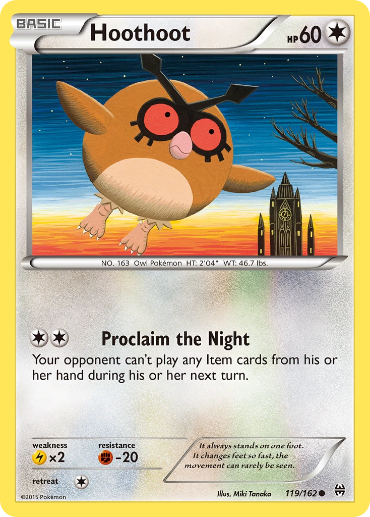 Hoothoot, 119/162