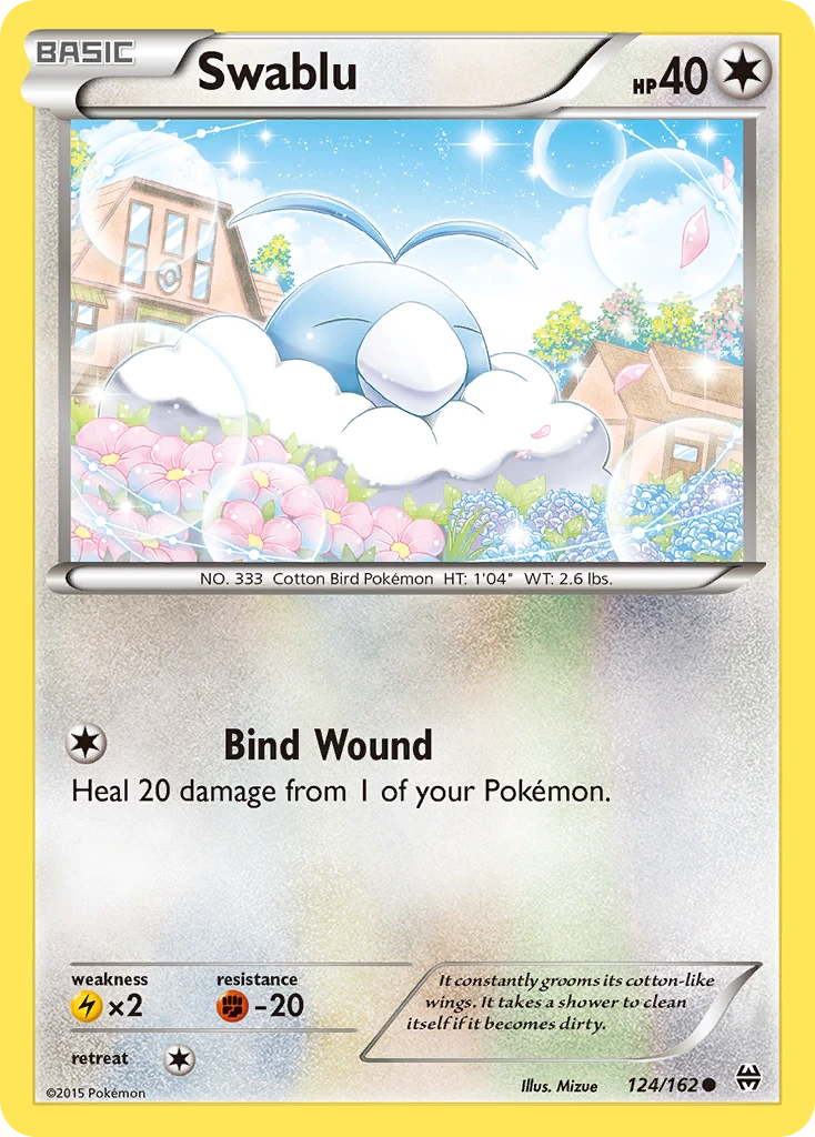 Swablu, 124/162
