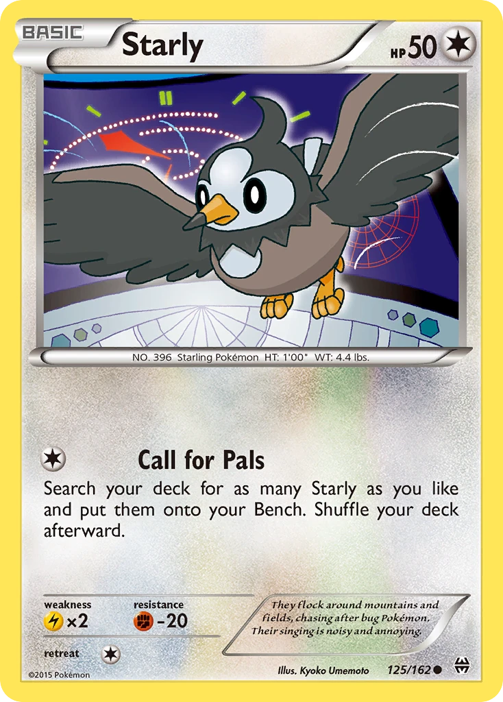 Starly, 125/162