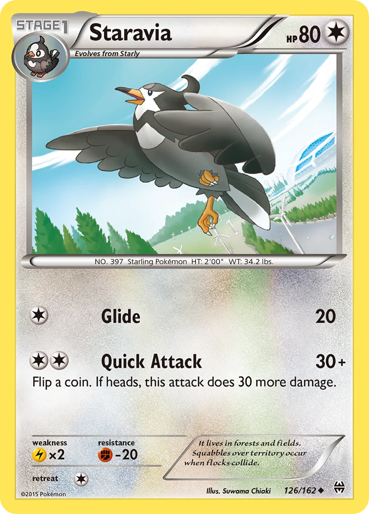 Staravia, 126/162