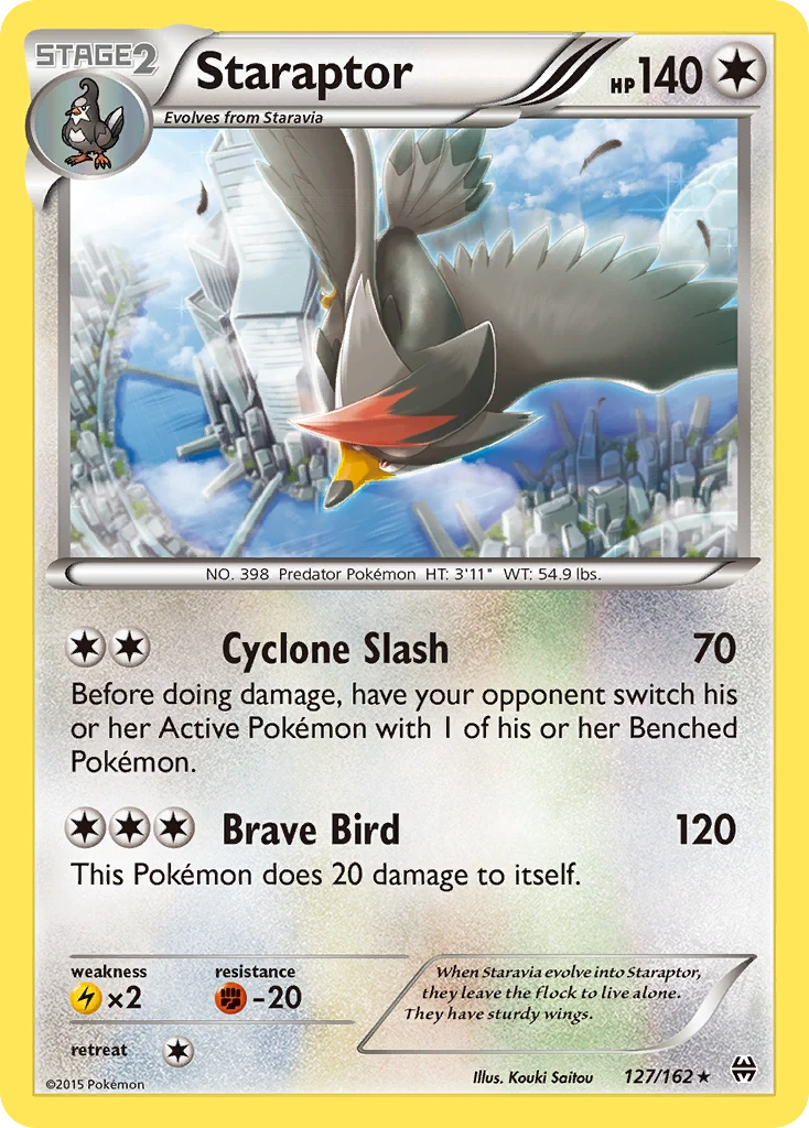 Staraptor, 127/162