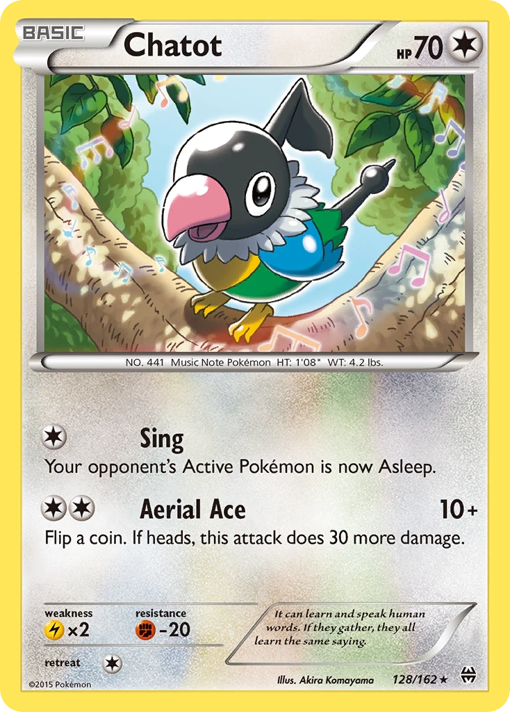 Chatot, 128/162