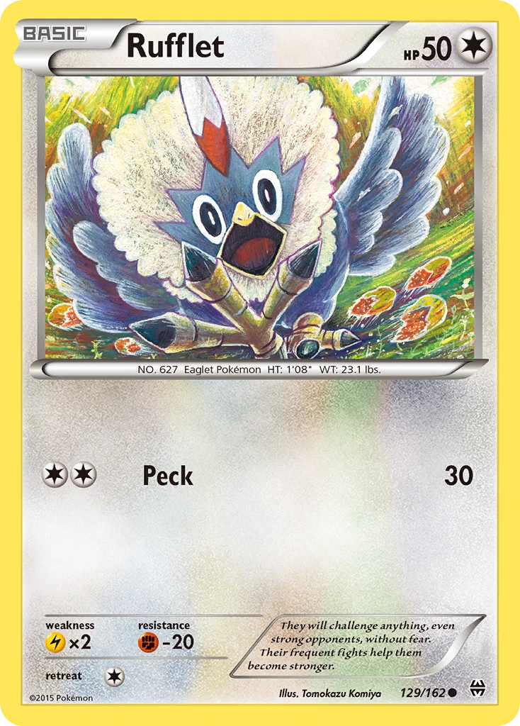 Rufflet, 129/162