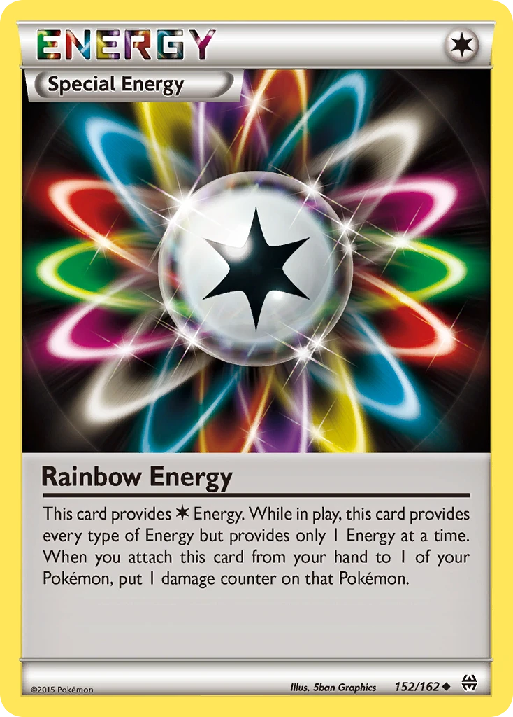 Rainbow Energy, 152/162