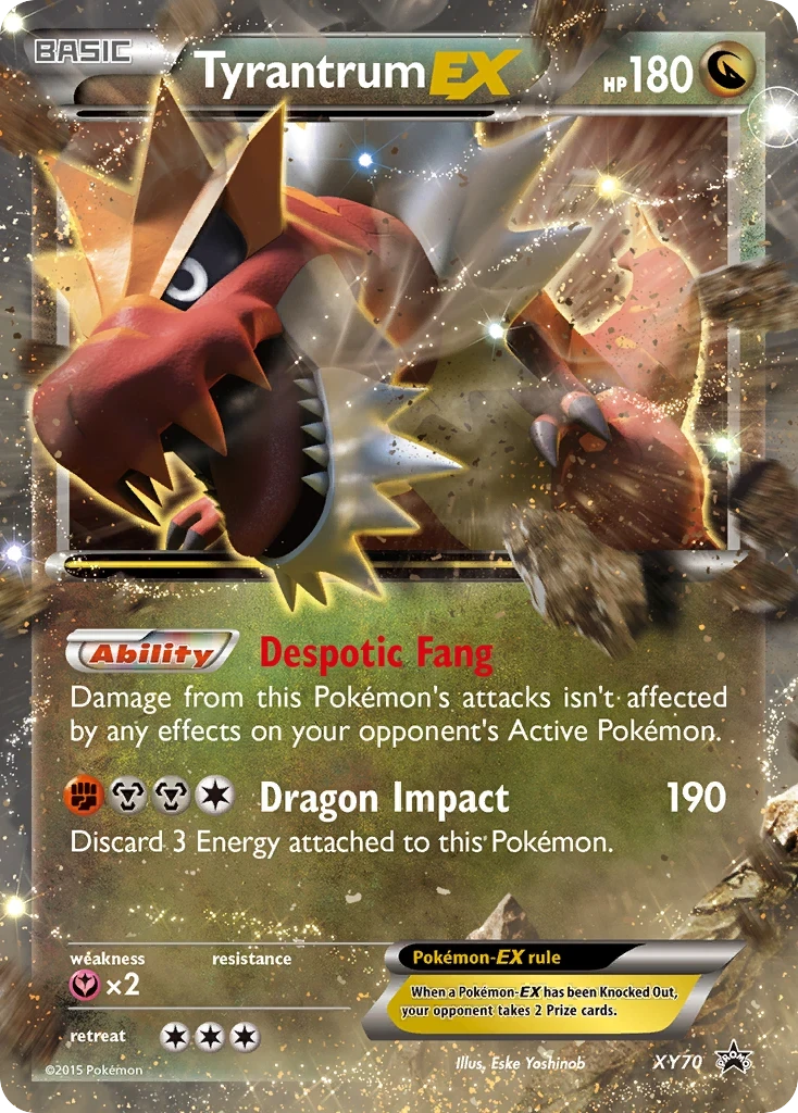 Tyrantrum-EX, XY70