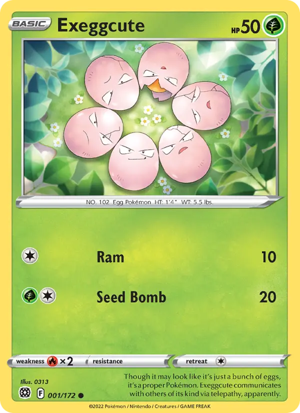 Exeggcute, 001/172