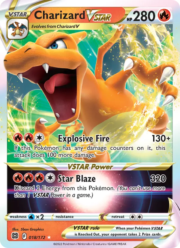 Charizard VSTAR, 018/172