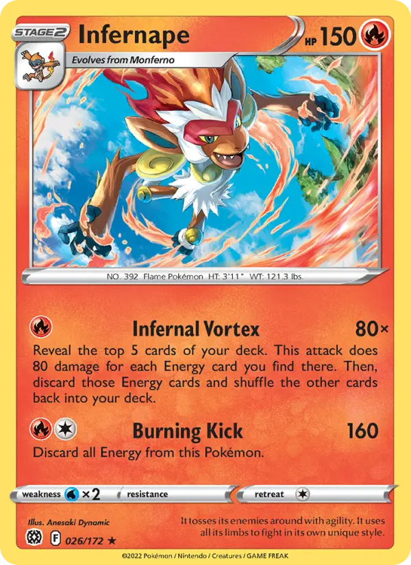 Infernape, 026/172