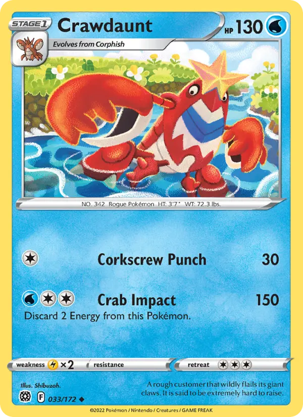 Crawdaunt, 033/172