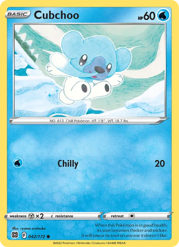 Cubchoo, 042/172