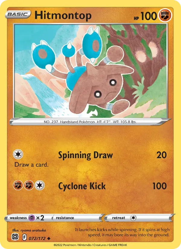 Hitmontop, 072/172
