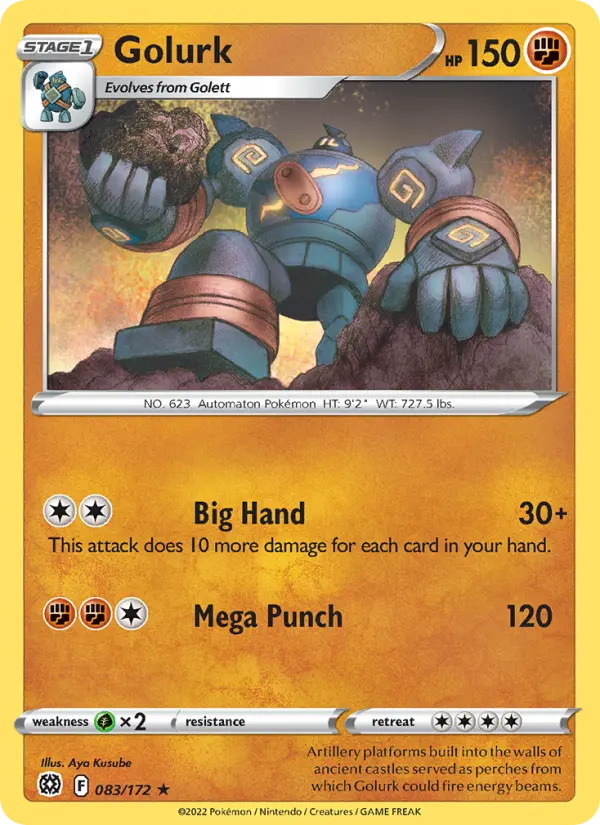 Golurk, 083/172