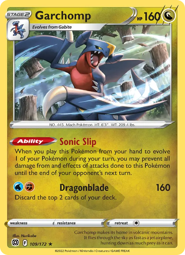 Garchomp, 109/172