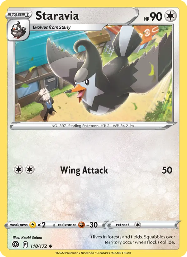 Staravia, 118/172