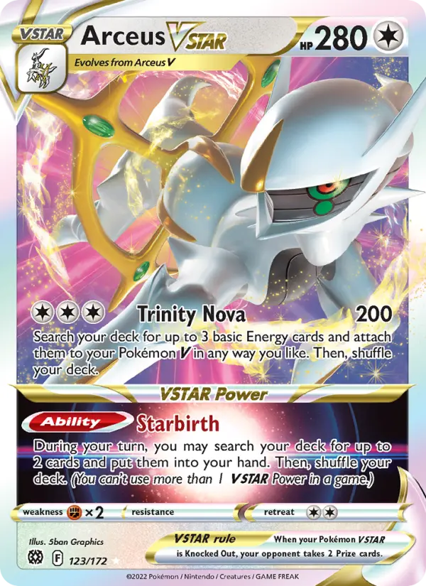 Arceus VSTAR, 123/172