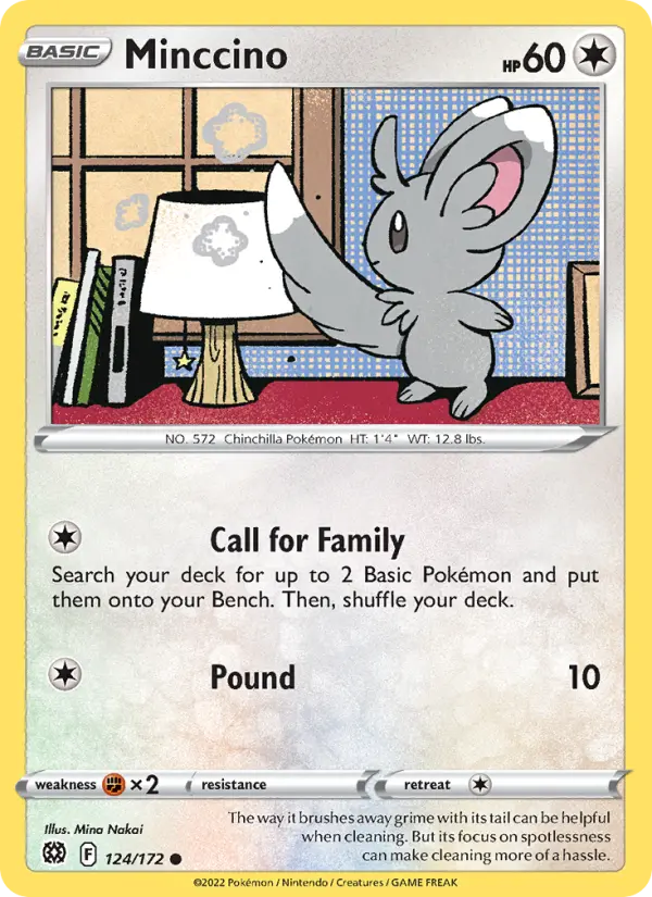 Minccino, 124/172