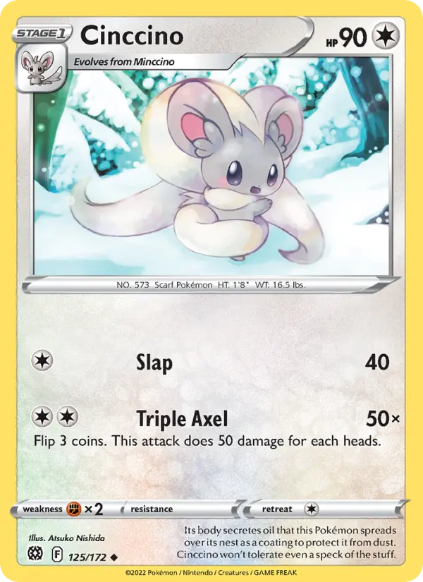 Cinccino, 125/172